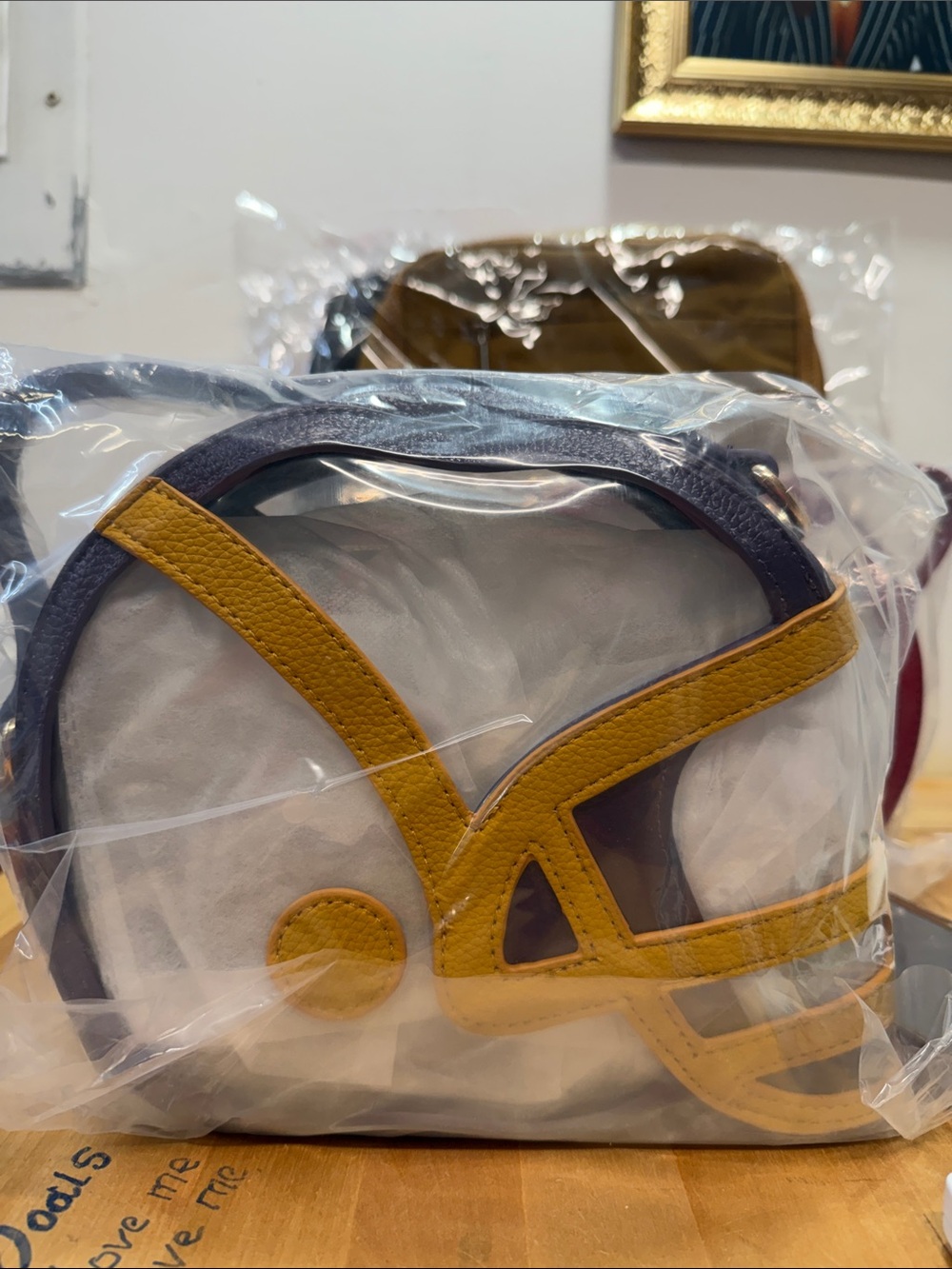 New stadium clear  crossbody bag - Picture 2 of 7